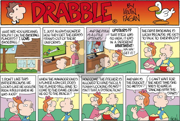 Drabble on Sunday October 12, 2014 Comic Strip
