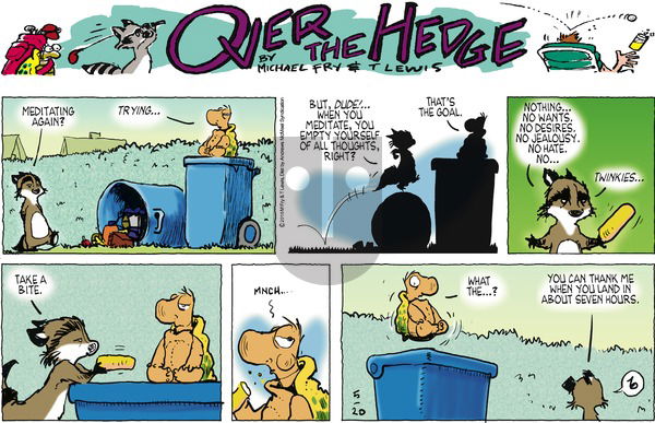 Over the Hedge on Sunday May 20, 2018 Comic Strip