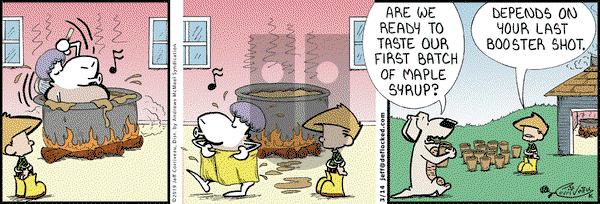 DeFlocked on Thursday March 14, 2019 Comic Strip