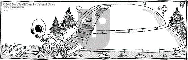 Lio on Saturday September 19, 2015 Comic Strip