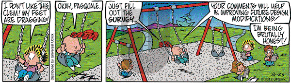 Rose is Rose - Thursday August 23, 2012 Comic Strip