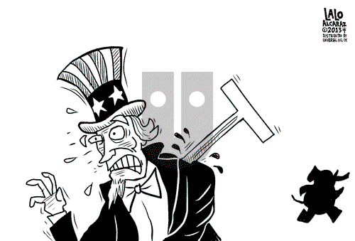 Lalo Alcaraz - Wednesday October 16, 2013 Comic Strip