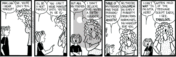 Clear Blue Water on Friday February 15, 2008 Comic Strip