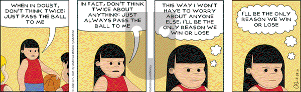 Nancy on Saturday August 28, 2021 Comic Strip