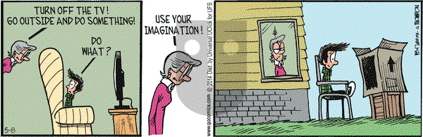 Grand Avenue on Thursday May 8, 2014 Comic Strip