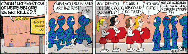Drabble on Saturday February 5, 2011 Comic Strip
