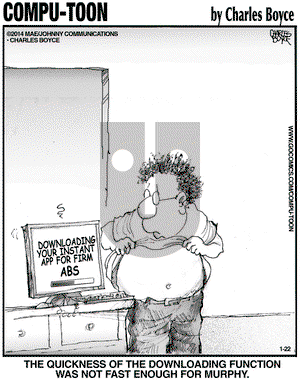 Compu-toon on Wednesday January 22, 2014 Comic Strip