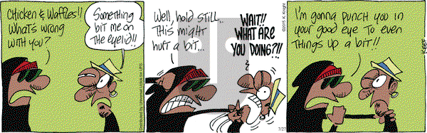 The Knight Life on Monday July 27, 2015 Comic Strip