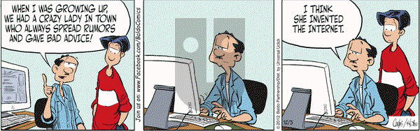 Baldo on Monday December 3, 2012 Comic Strip