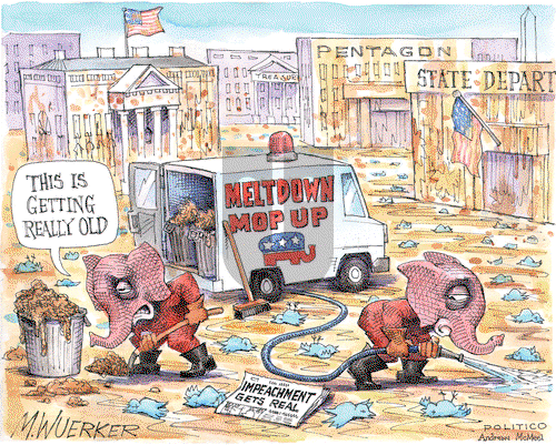 Matt Wuerker on Friday October 18, 2019 Comic Strip