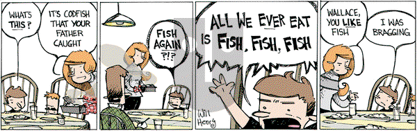 Wallace the Brave on Tuesday February 9, 2016 Comic Strip