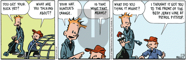 Frazz on Monday November 16, 2009 Comic Strip