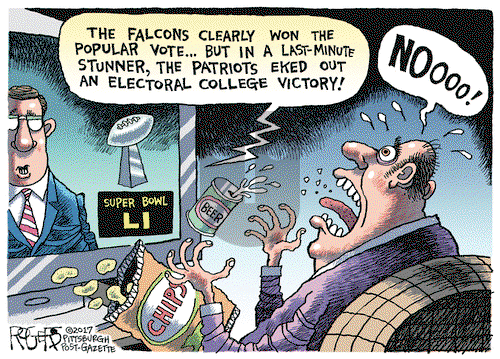 Rob Rogers on Tuesday February 7, 2017 Comic Strip