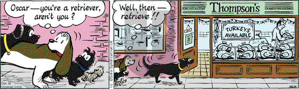 Fred Basset on Tuesday January 5, 2016 Comic Strip