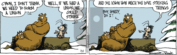The Grizzwells on Saturday February 1, 2014 Comic Strip