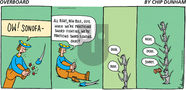 Overboard - Sunday June 1, 2008 Comic Strip
