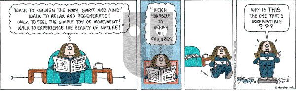 Cathy Classics - Monday February 19, 2007 Comic Strip