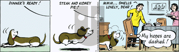 Fred Basset on Friday April 12, 2019 Comic Strip