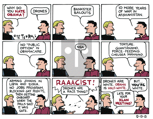 Ted Rall on Friday December 13, 2013 Comic Strip