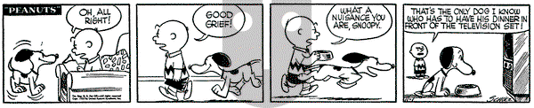 Peanuts on Tuesday November 1, 1955 Comic Strip