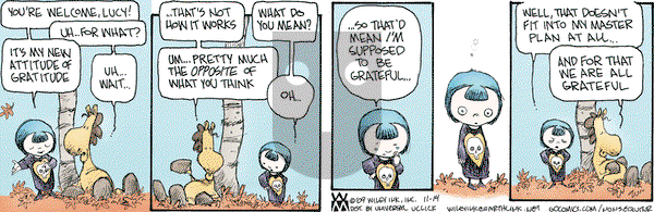 Non Sequitur on Saturday November 14, 2009 Comic Strip