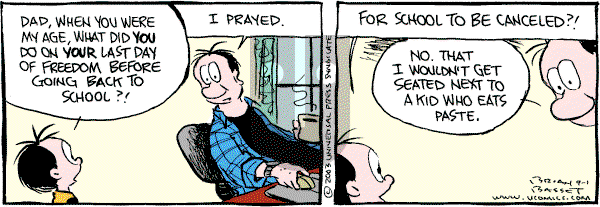 Adam@Home on Monday September 1, 2003 Comic Strip