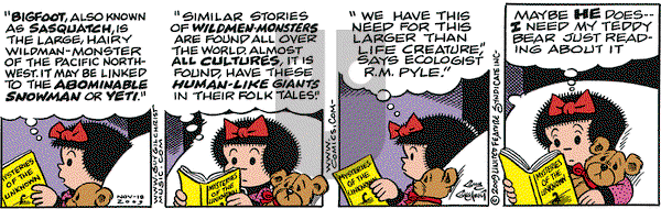 Nancy on Wednesday November 18, 2009 Comic Strip