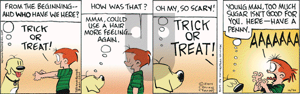 Red and Rover on Thursday October 30, 2014 Comic Strip