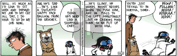 Get Fuzzy on Friday September 17, 2010 Comic Strip