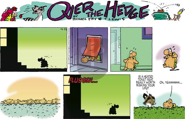 Over the Hedge on Sunday December 23, 2018 Comic Strip
