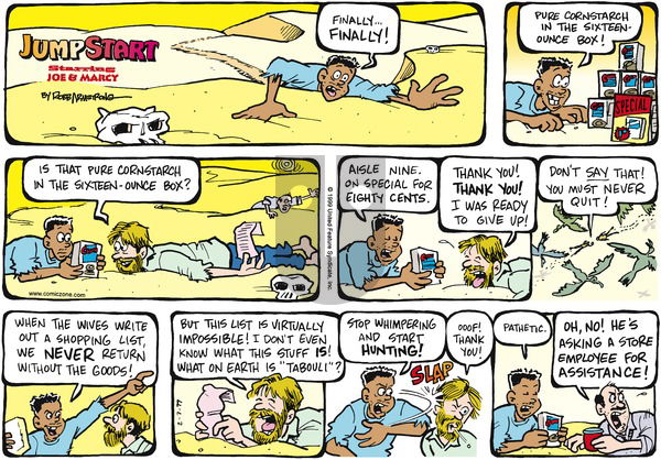 JumpStart on Sunday February 7, 1999 Comic Strip