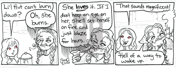 Swan Eaters on Thursday March 13, 2025 Comic Strip