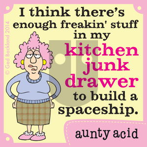 Aunty Acid on Sunday August 3, 2014 Comic Strip