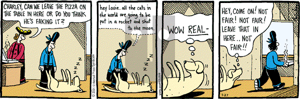 Overboard on Friday July 27, 2001 Comic Strip