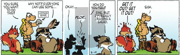 Over the Hedge on Friday August 10, 2018 Comic Strip