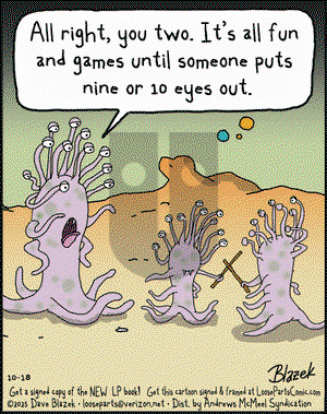 Loose Parts on Saturday October 18, 2025 Comic Strip