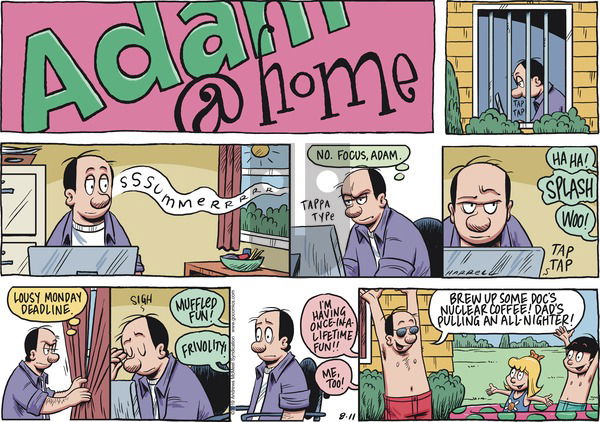 Adam@Home on Sunday August 11, 2019 Comic Strip