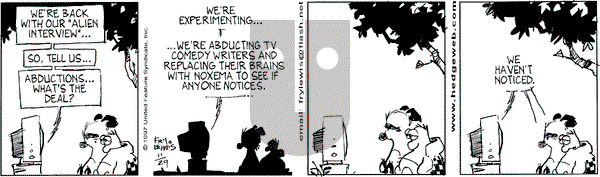 Over the Hedge on Saturday November 29, 1997 Comic Strip