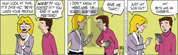 Luann on Tuesday February 12, 2019 Comic Strip