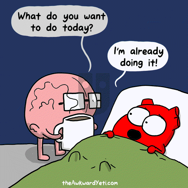 The Awkward Yeti on Friday March 9, 2018 Comic Strip