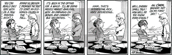 Doonesbury on Monday January 17, 1977 Comic Strip