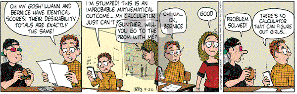 Luann on Thursday May 20, 2004 Comic Strip