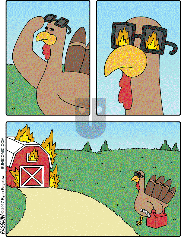 Buni on Wednesday November 22, 2017 Comic Strip