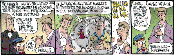 Monty on Friday July 31, 2020 Comic Strip