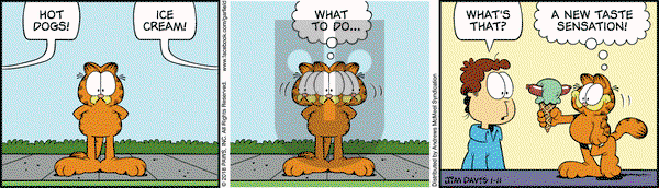 Garfield on Thursday January 11, 2018 Comic Strip