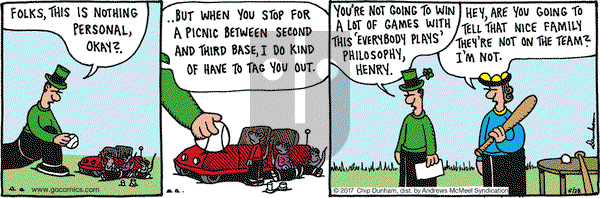 Overboard on Wednesday June 28, 2017 Comic Strip