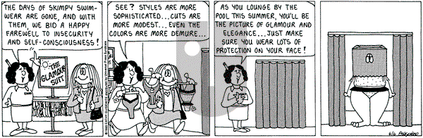 Cathy Classics on Tuesday June 6, 1995 Comic Strip