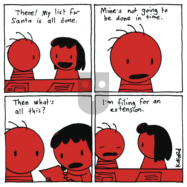 Haircut Practice on Monday December 16, 2024 Comic Strip