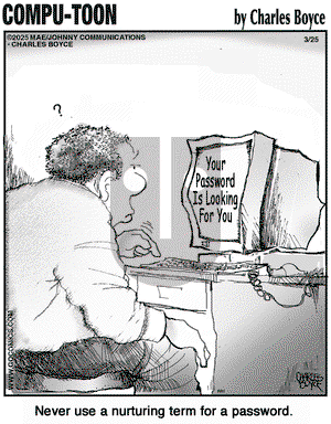 Compu-toon on Tuesday March 25, 2025 Comic Strip