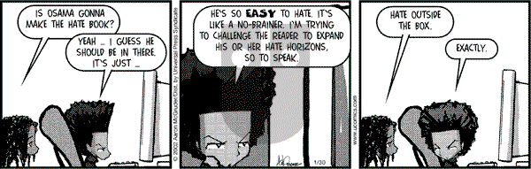 The Boondocks on Monday September 2, 2013 Comic Strip